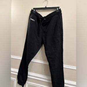 Black sweatpants joggers